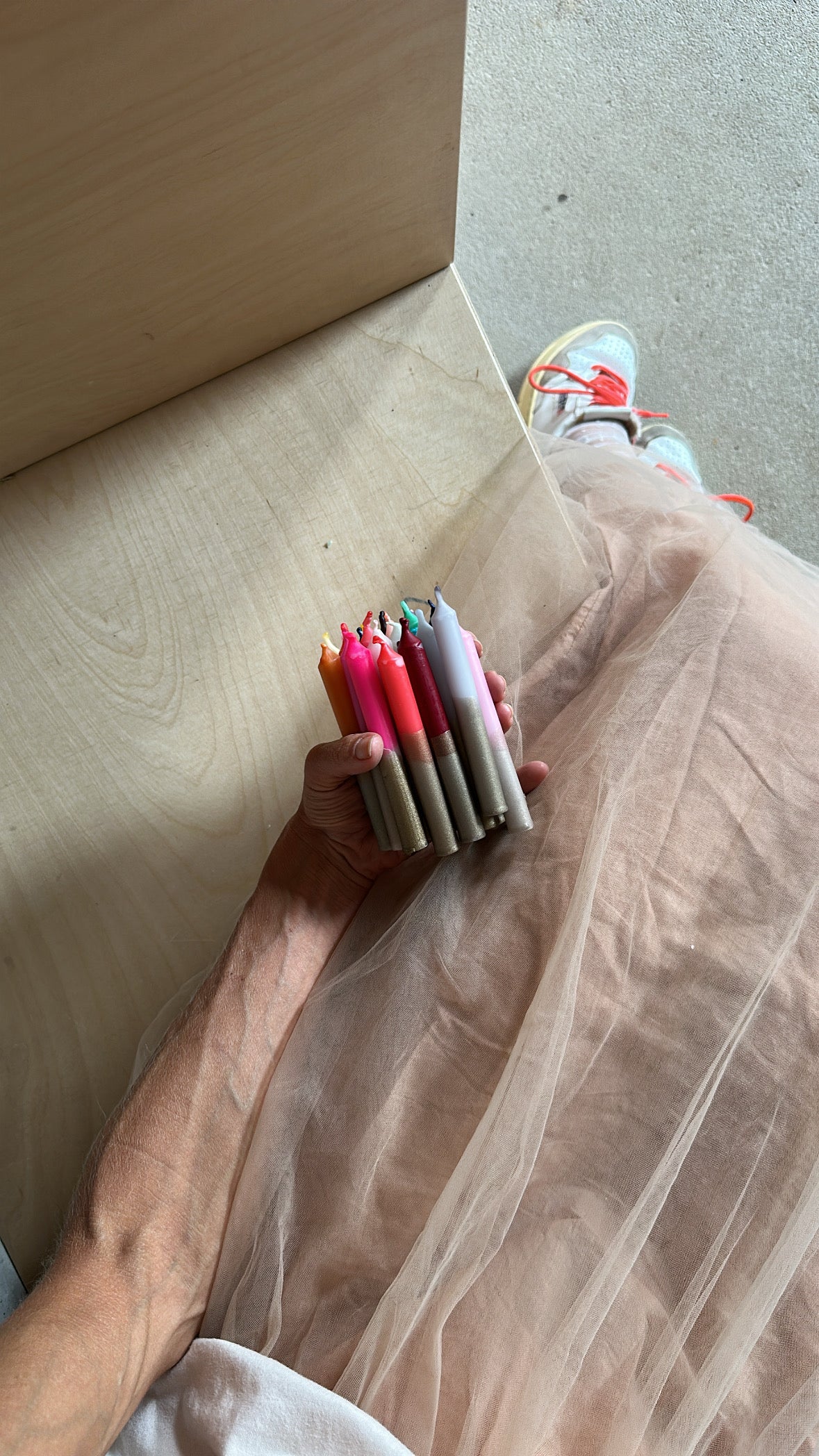 24 – ein Satz Vorfreude // Buntes Gold Edition 25 - Frau Gold