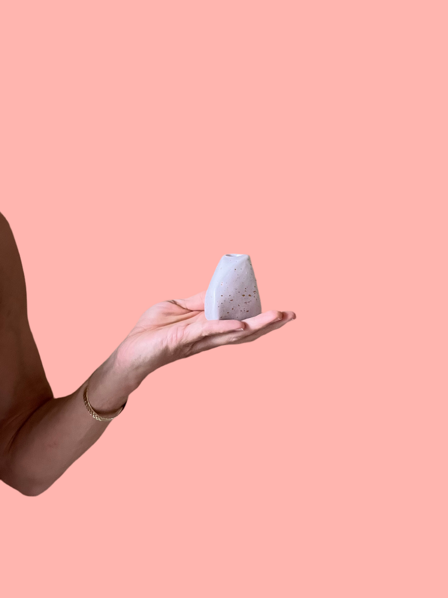 Gezeitensteine, goldgesprenkelt - Frau Gold