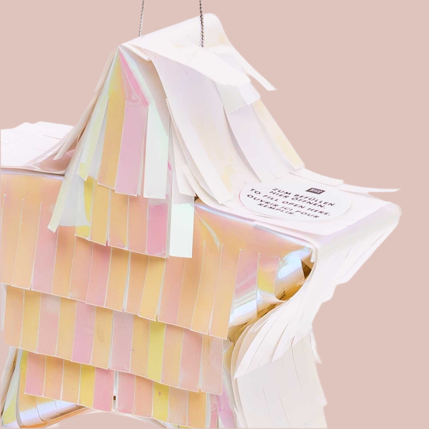 Bougies d’anniversaire « Confettis » - une phrase de huit pièces