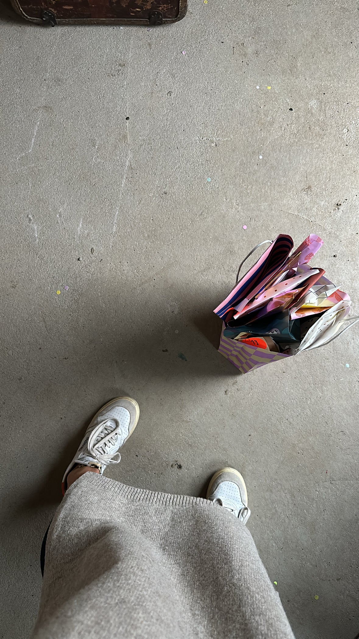 Deine Tüte Gold- statt Adventskalender - Frau Gold