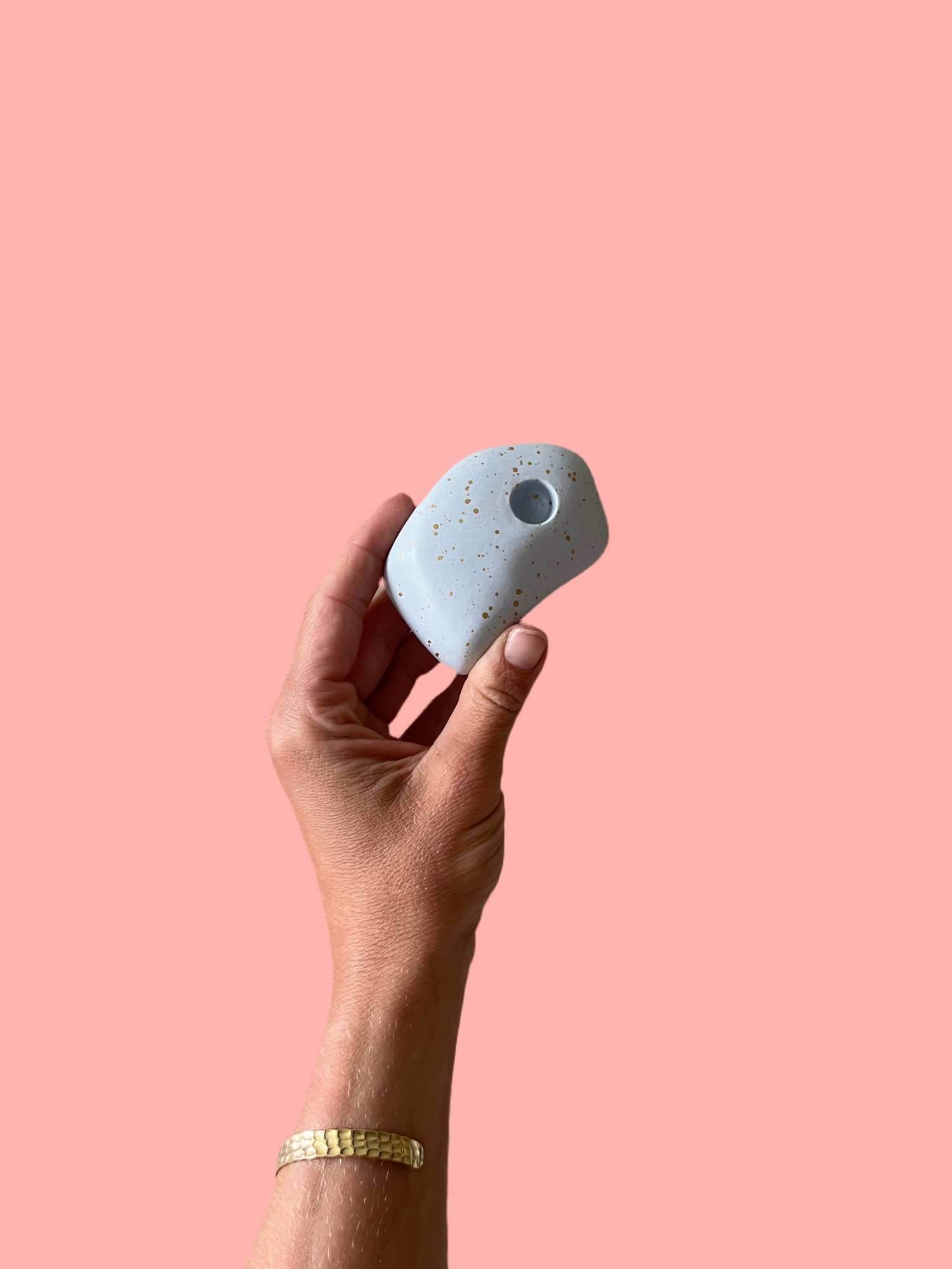 Gezeitensteine, goldgesprenkelt - Frau Gold