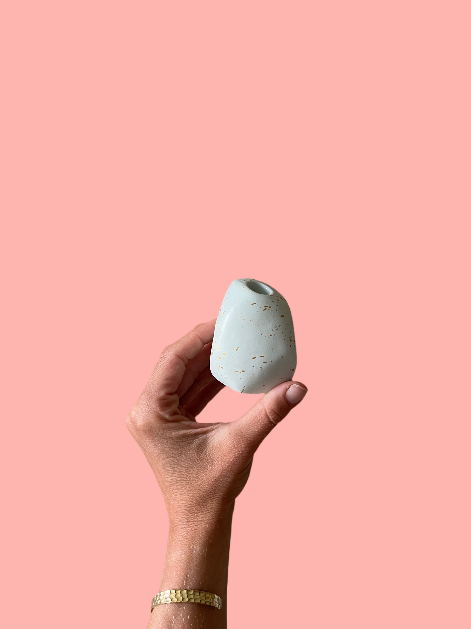 Gezeitensteine, goldgesprenkelt - Frau Gold