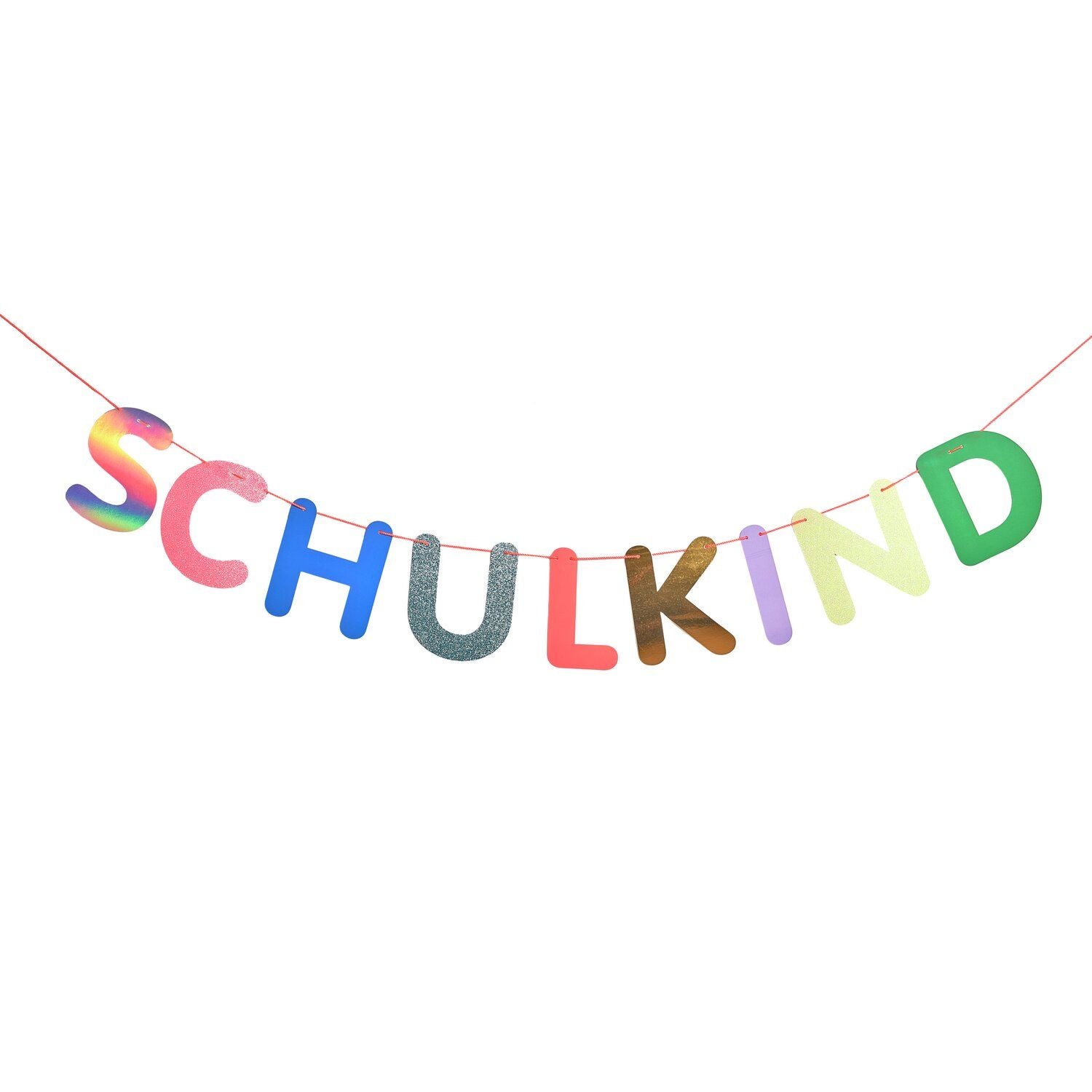 Bougies d’anniversaire « Confettis » - une phrase de huit pièces