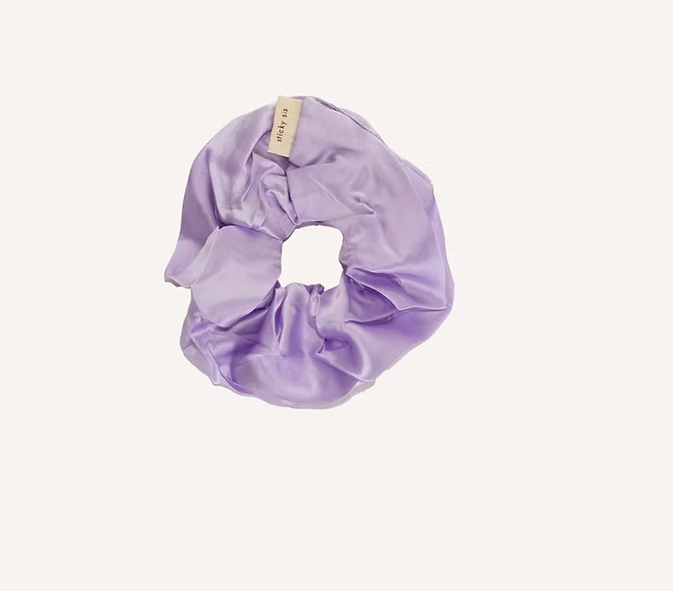 Satin Scrunchie Lavendel - Frau Gold