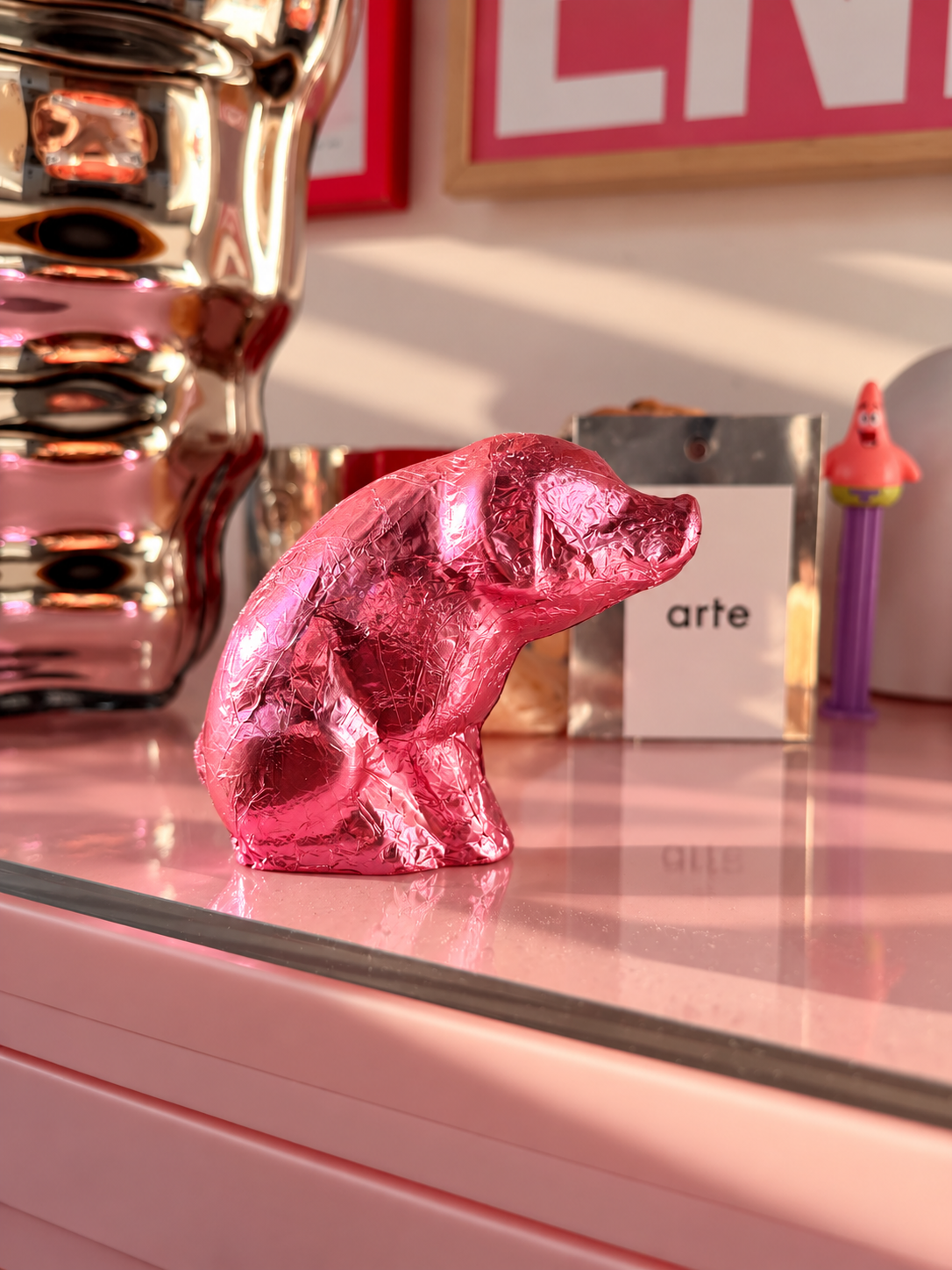 Fesey Schokoladen-Schwein Pink