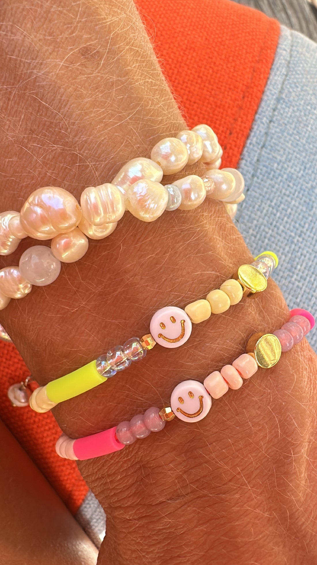 Armband, lächelnd - Frau Gold