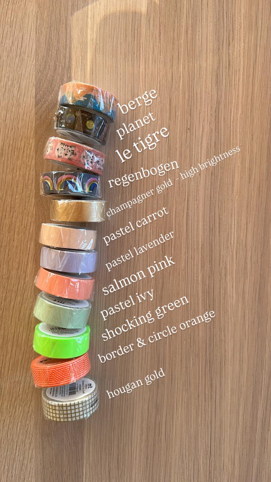 MT Original Masking Tape - Frau Gold