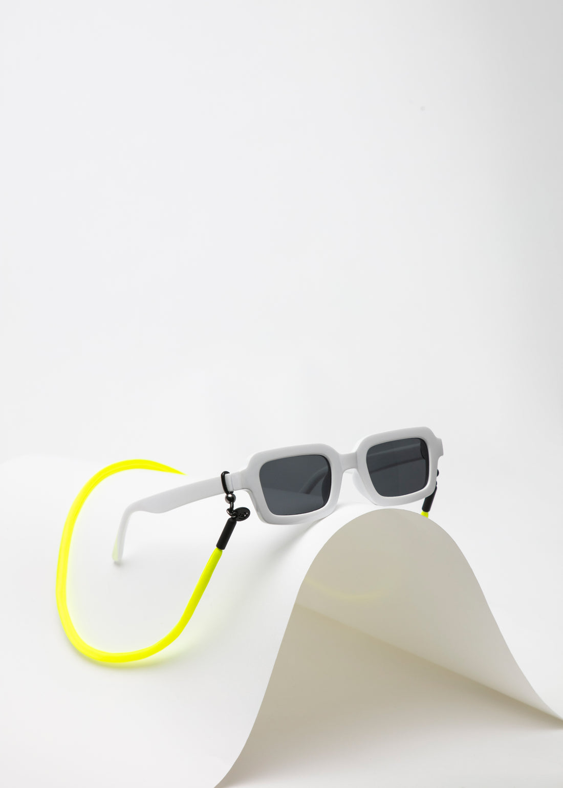 Brillenkette Neon Yellow - Frau Gold