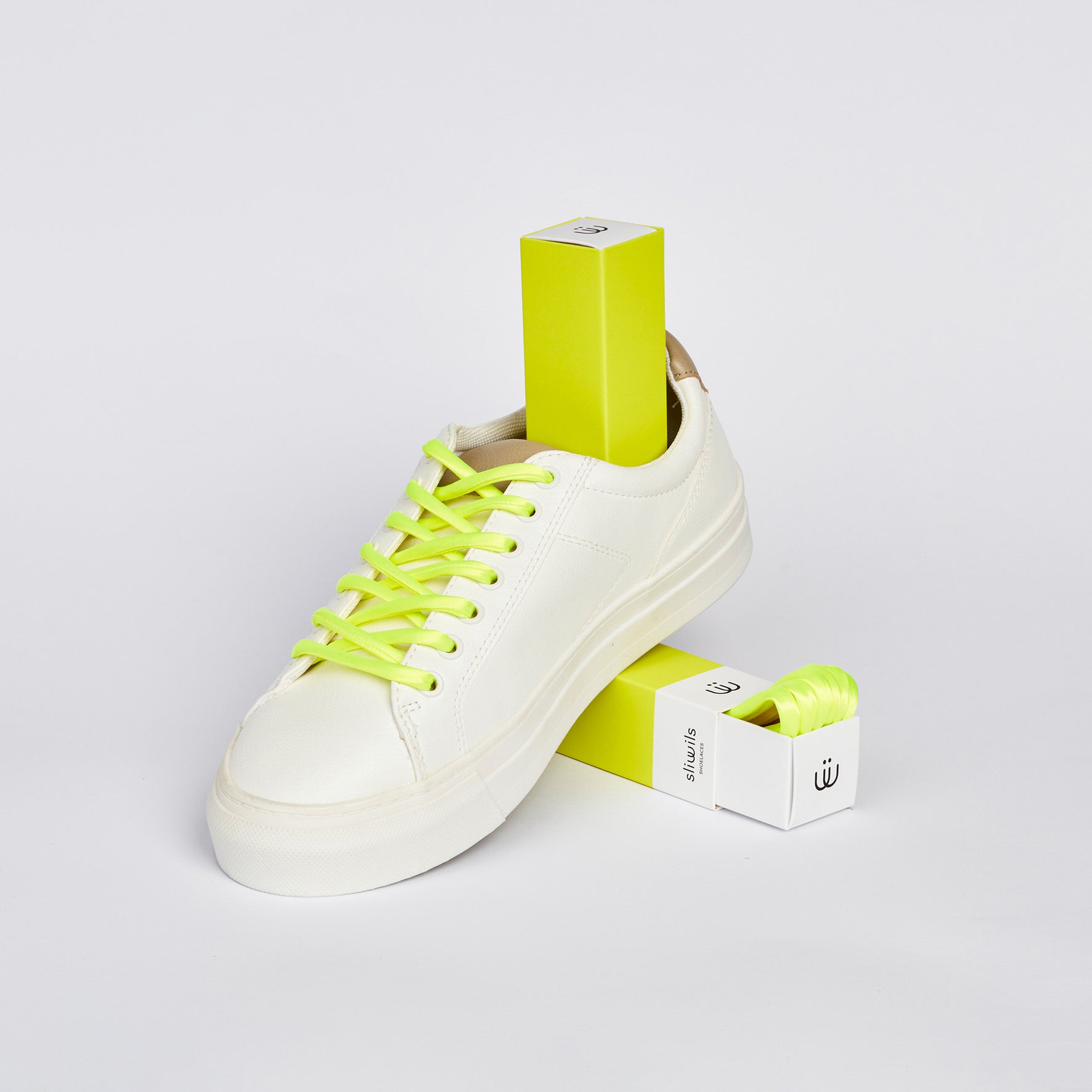 Schuhbändel neon Yellow
