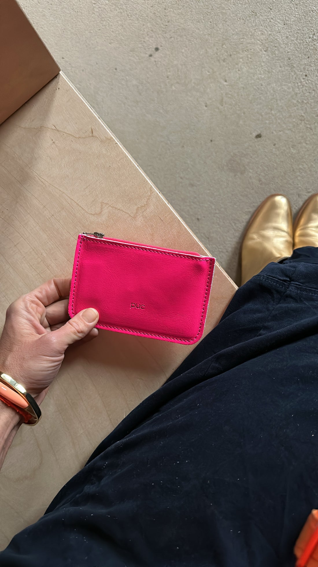 Easy Wallet - Frau Gold