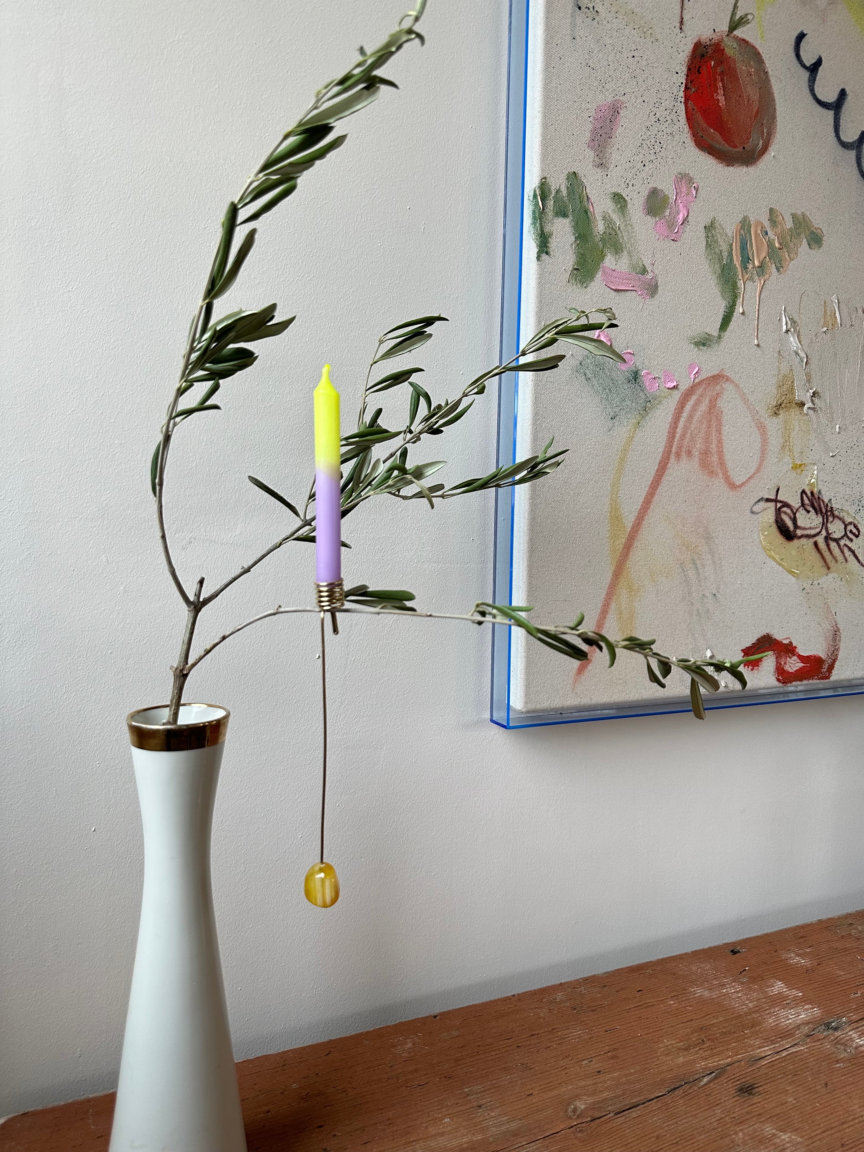 Licht, stoned - gelber Onyx. - Frau Gold