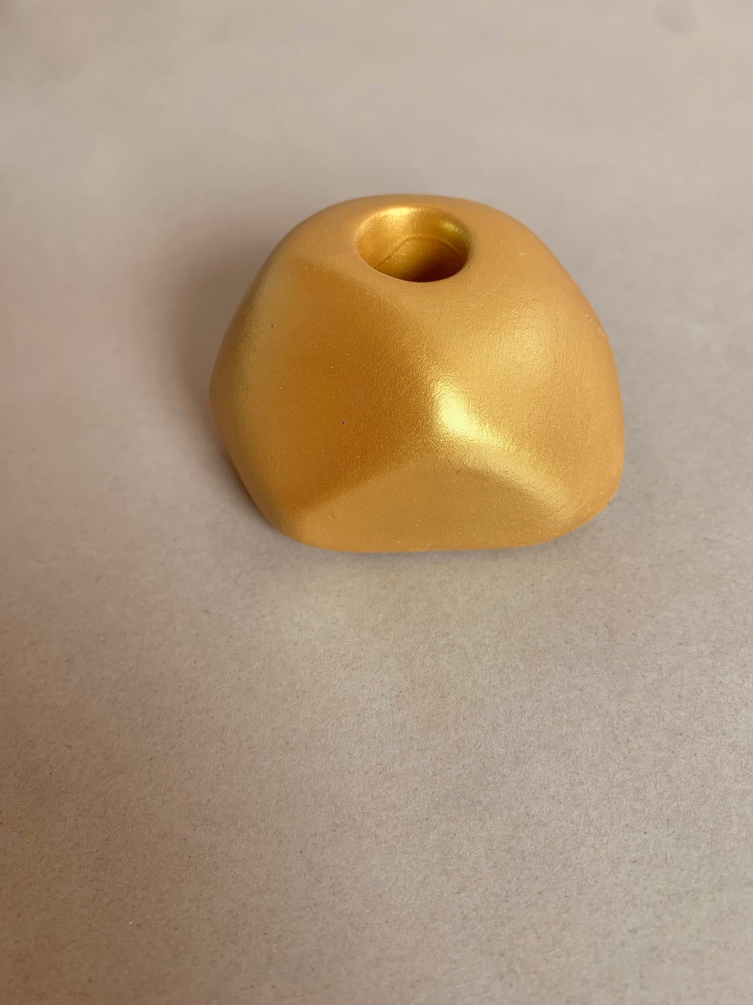 Gezeitensteine, goldfarben - Frau Gold