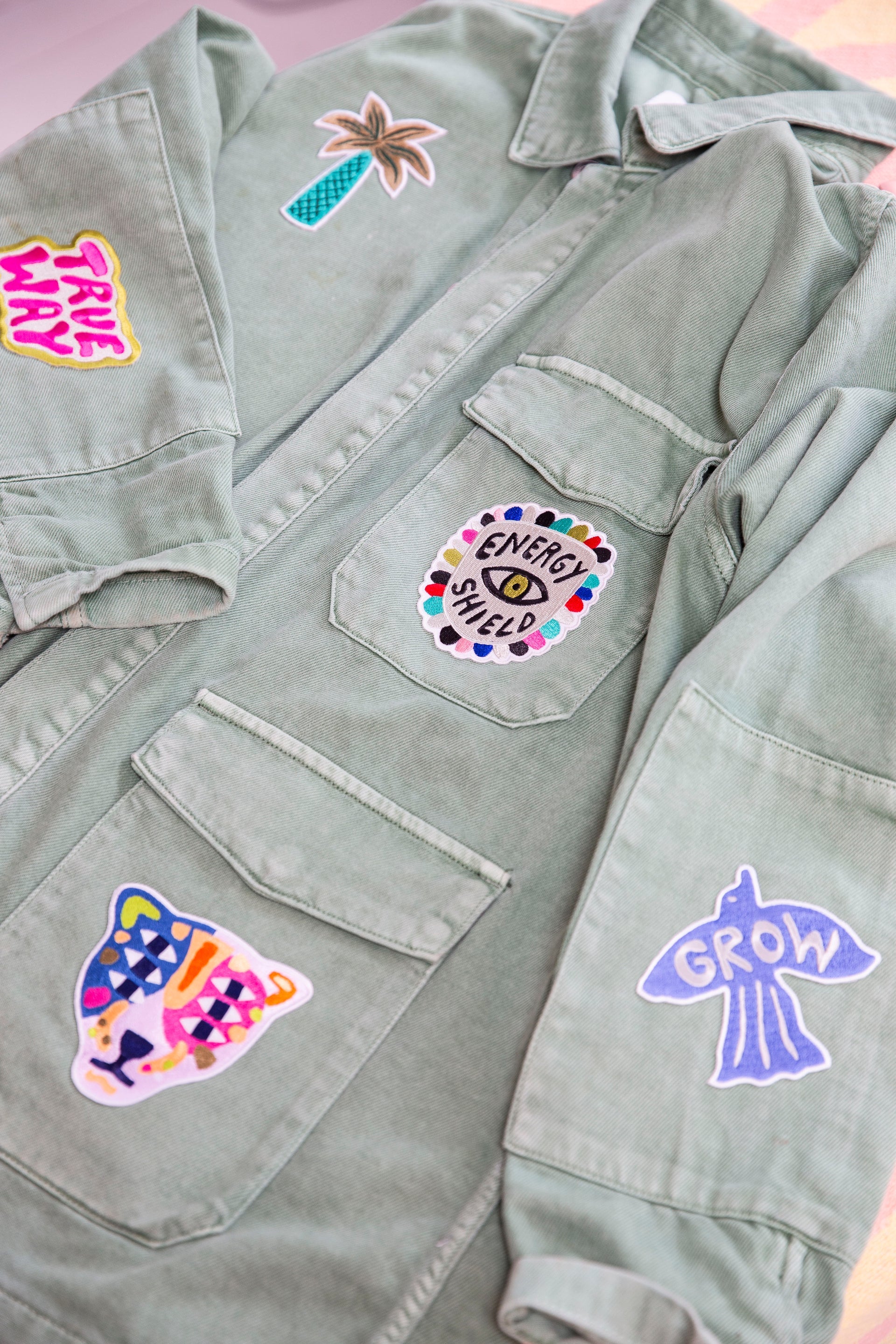 Patch- True Way - Frau Gold