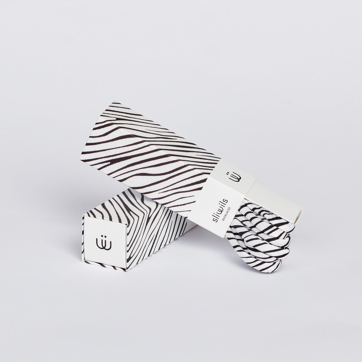 Schuhbändel Zebra