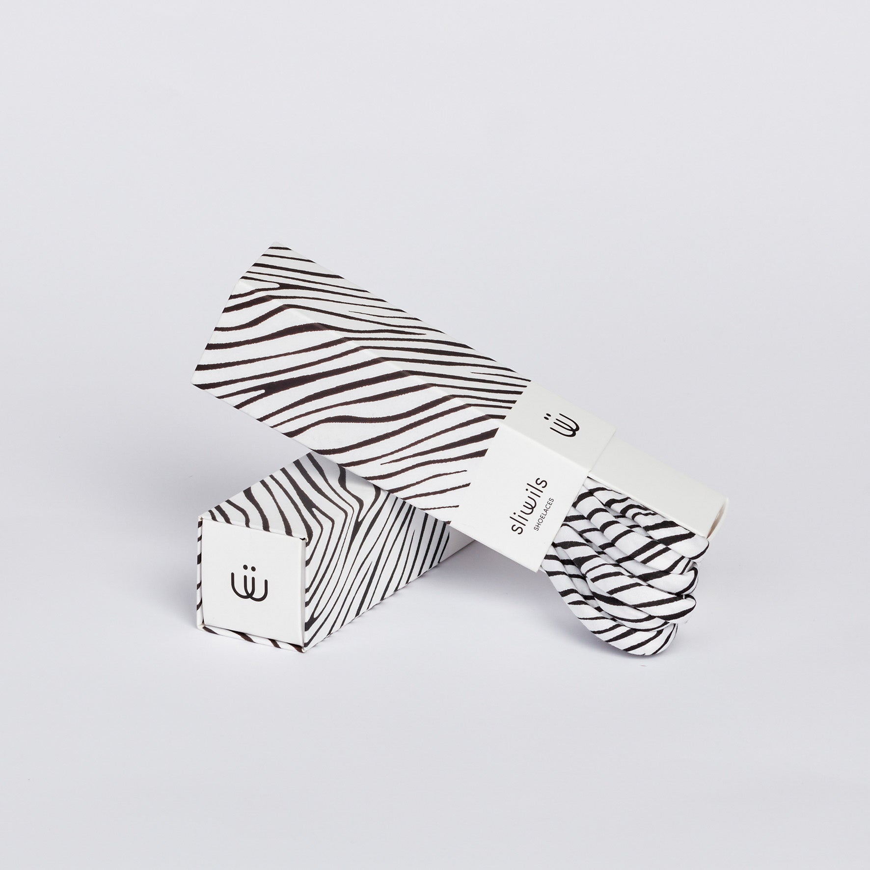 Schuhbändel Zebra