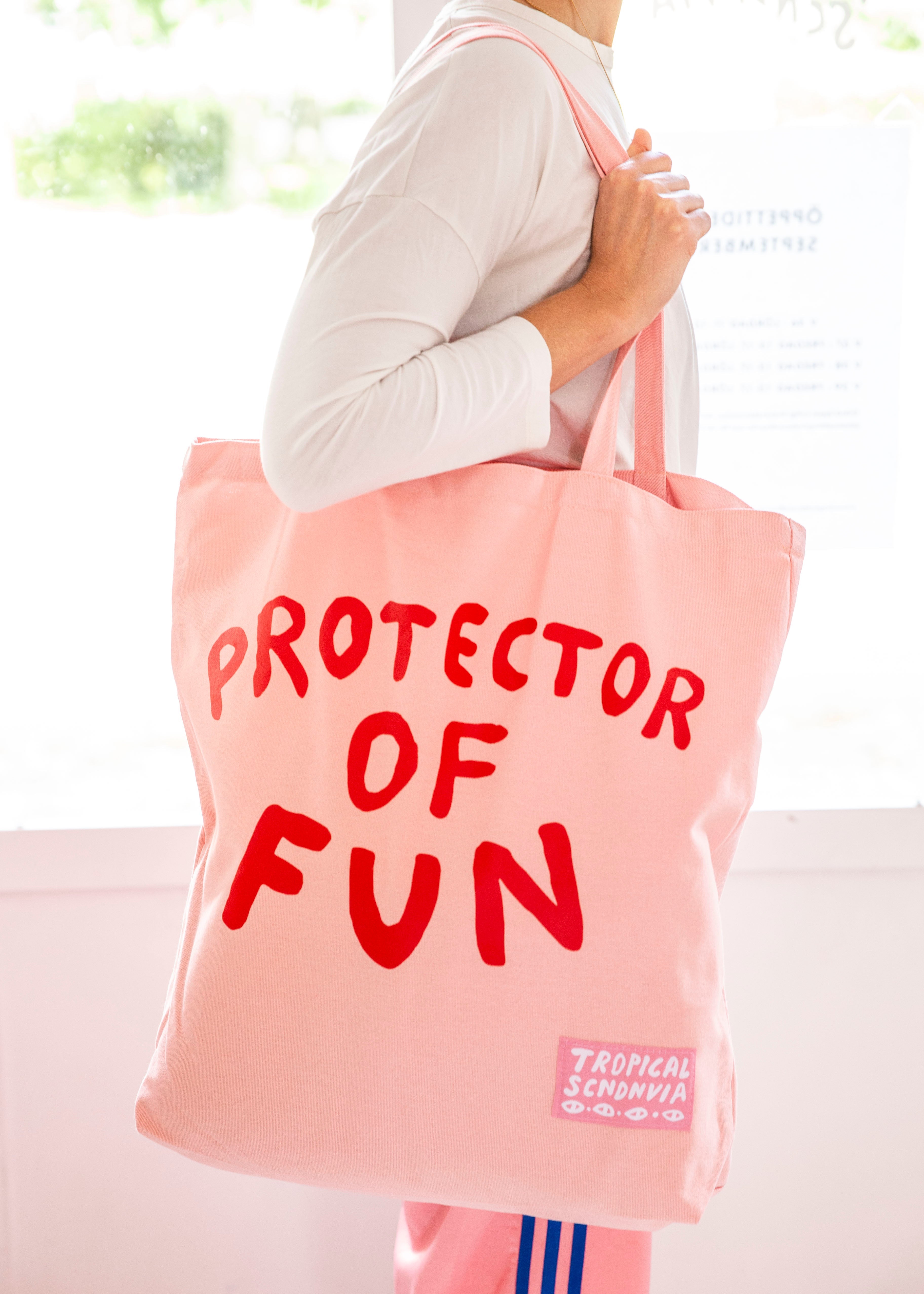 Protector of fun- big bag - Frau Gold