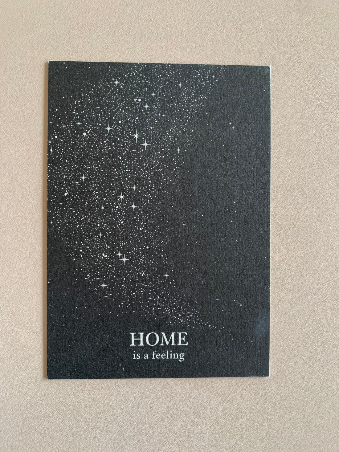 Home is a feeling - Frau Gold