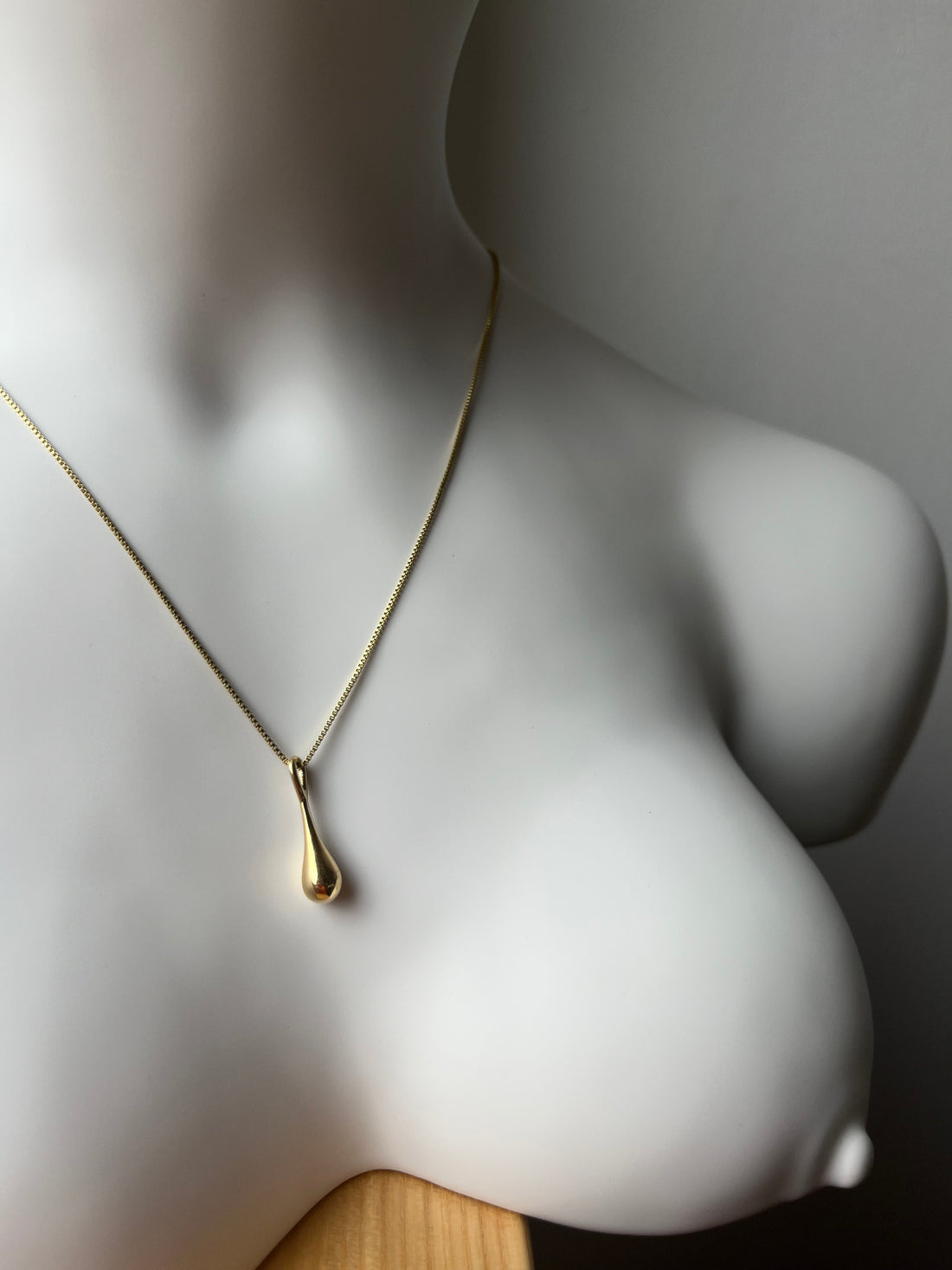 Messingkette Drop - Frau Gold
