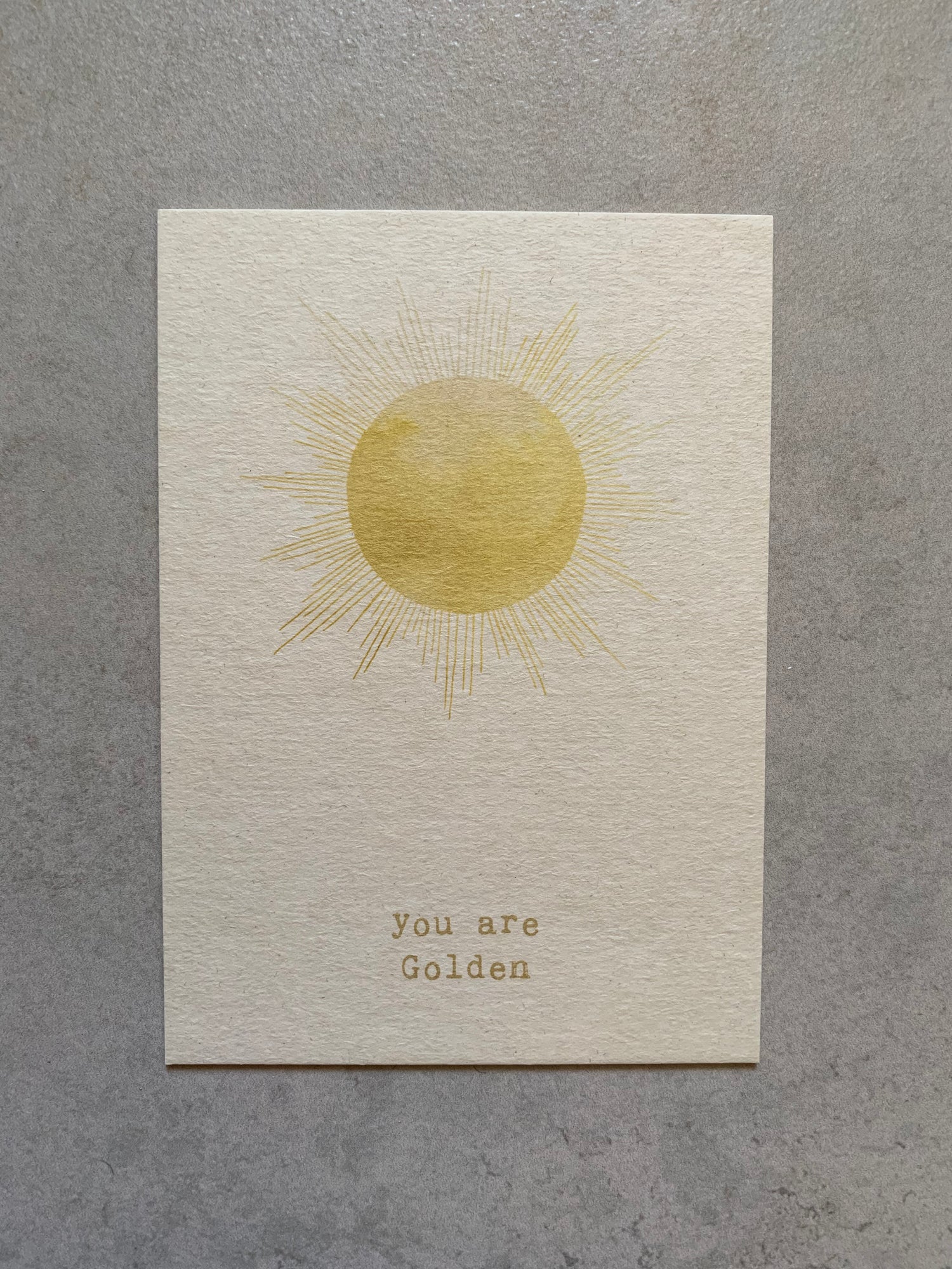 You are Golden - Frau Gold