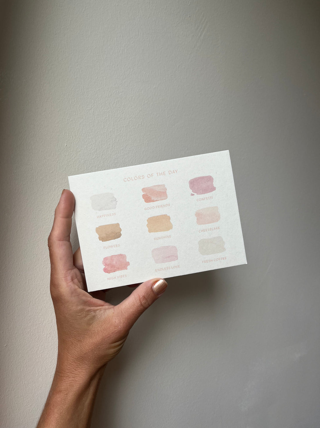 Colors of the day - Frau Gold