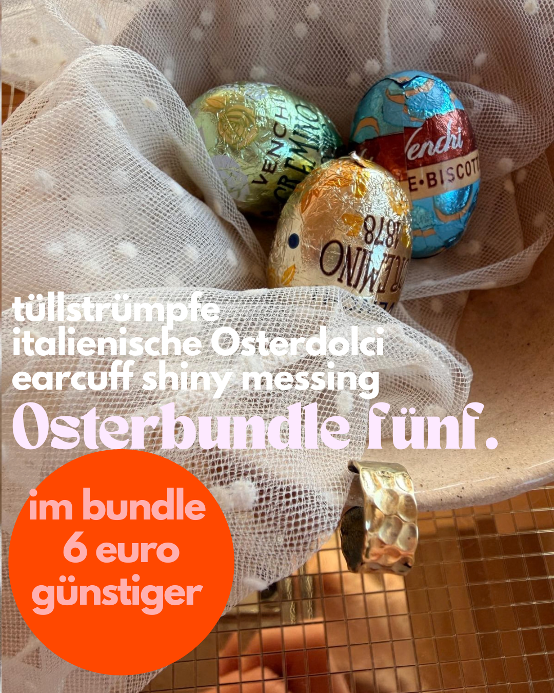Osterbundle Fünf - Frau Gold