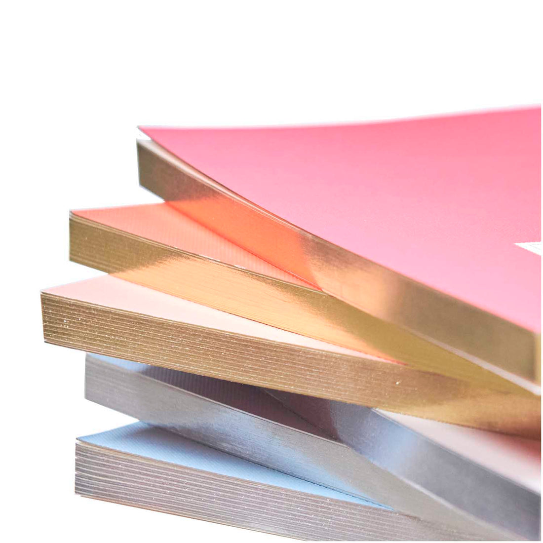 Notebook Peach, mit Farbgoldschnitt - Frau Gold