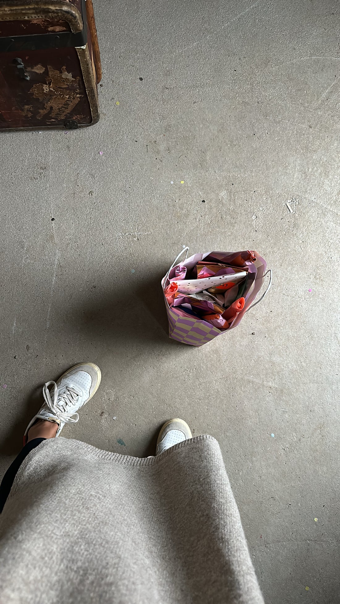 Deine Tüte Gold- statt Adventskalender - Frau Gold