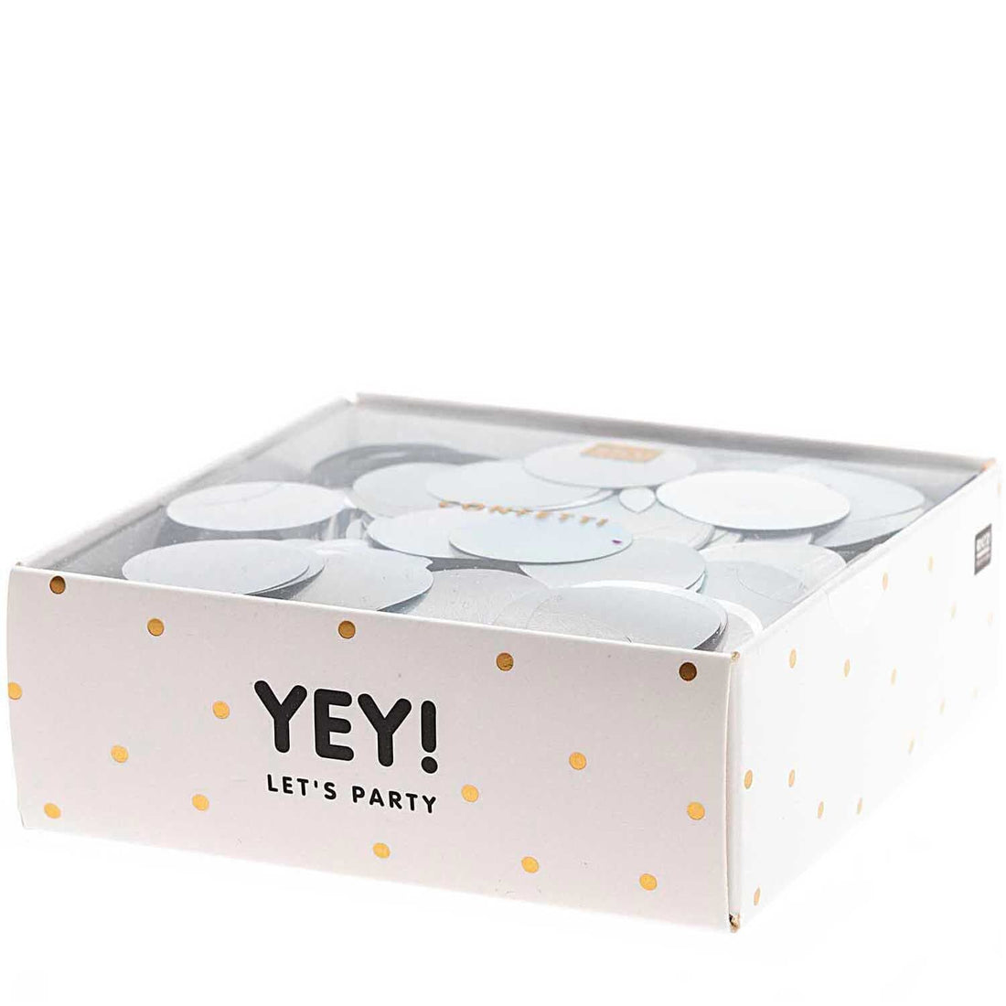 Flitter rund irisierend, 25g - Frau Gold