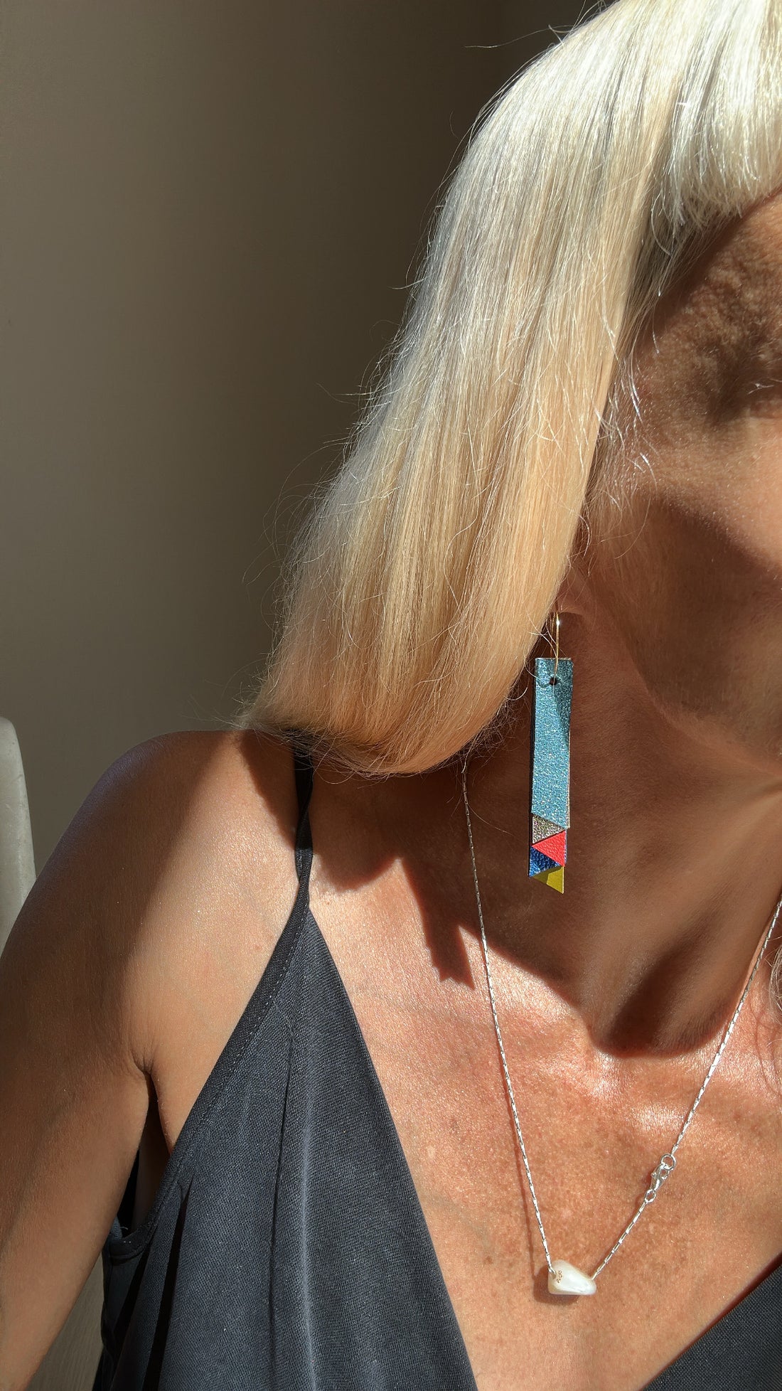 Bauhaus Ohrring Disco - multi - Frau Gold