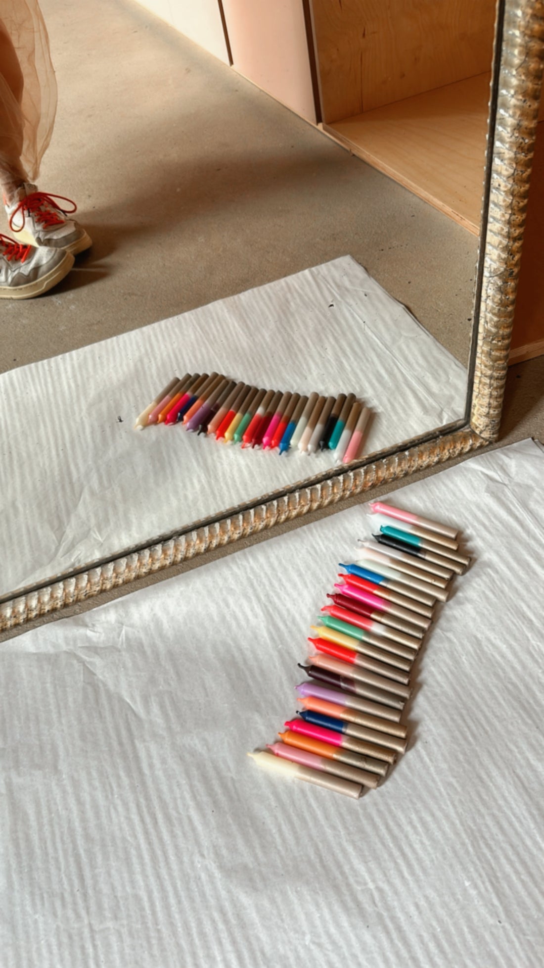 24 – ein Satz Vorfreude // Buntes Gold Edition 25 - Frau Gold