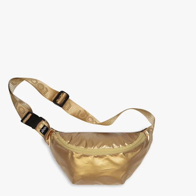 LOQI METALLIC Gold Bumbag