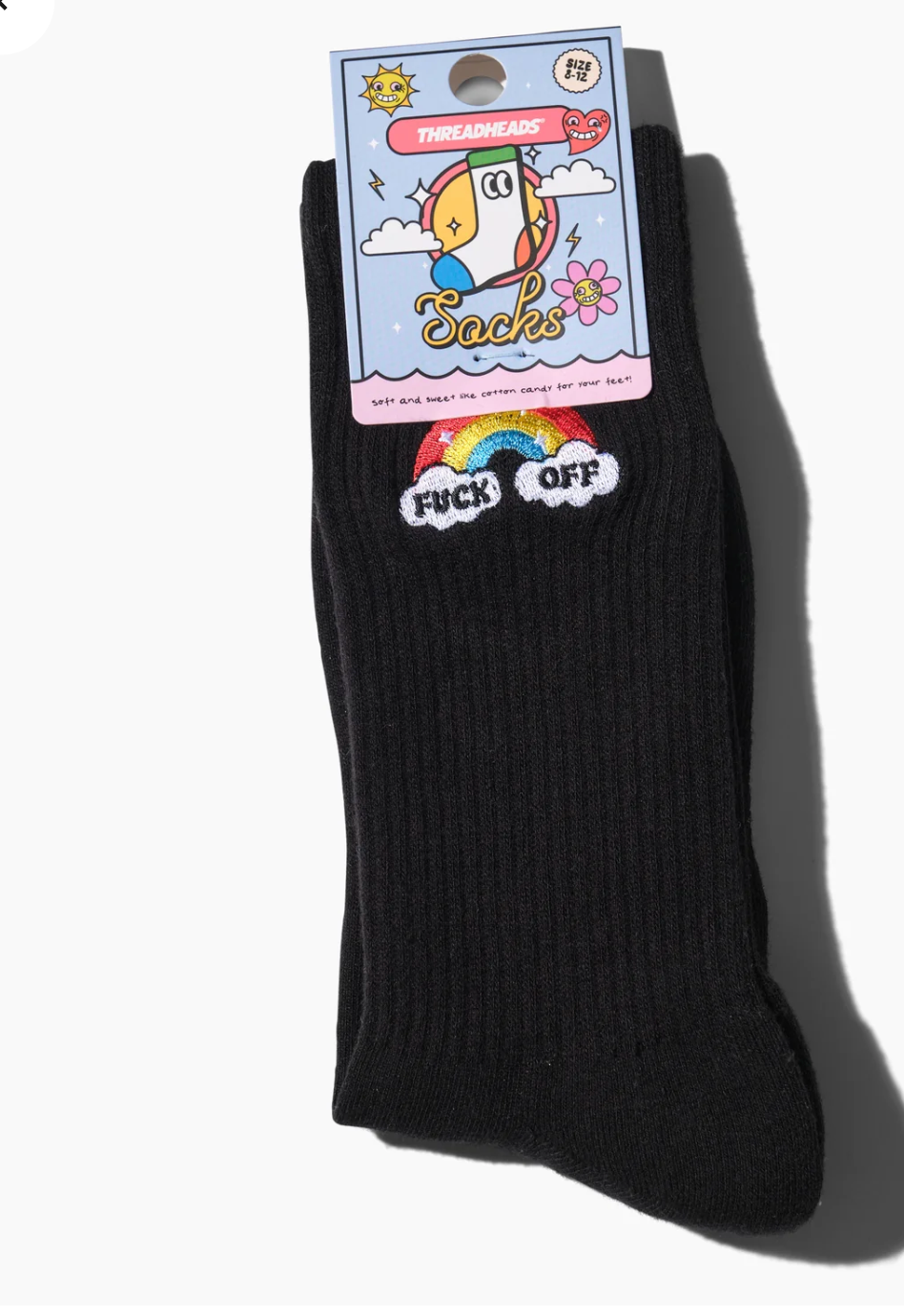 Threadheads Fuck Off Socks