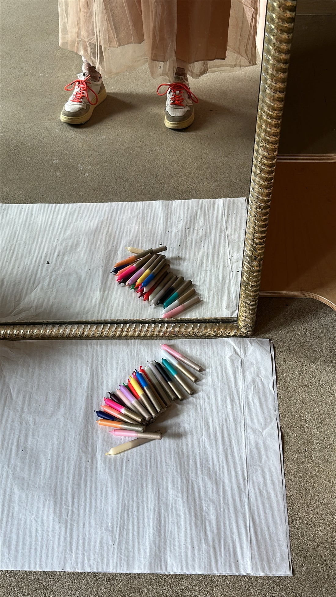 24 – ein Satz Vorfreude // Buntes Gold Edition 25 - Frau Gold