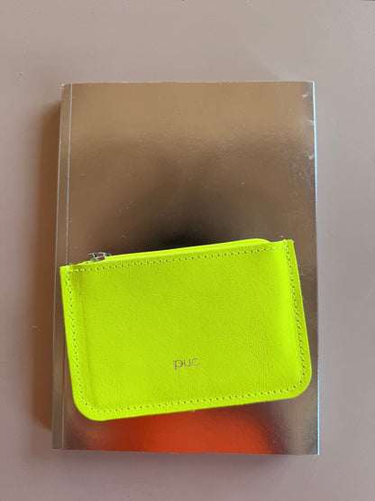 Easy Wallet – Ledergeldbörse in Neonfarben
