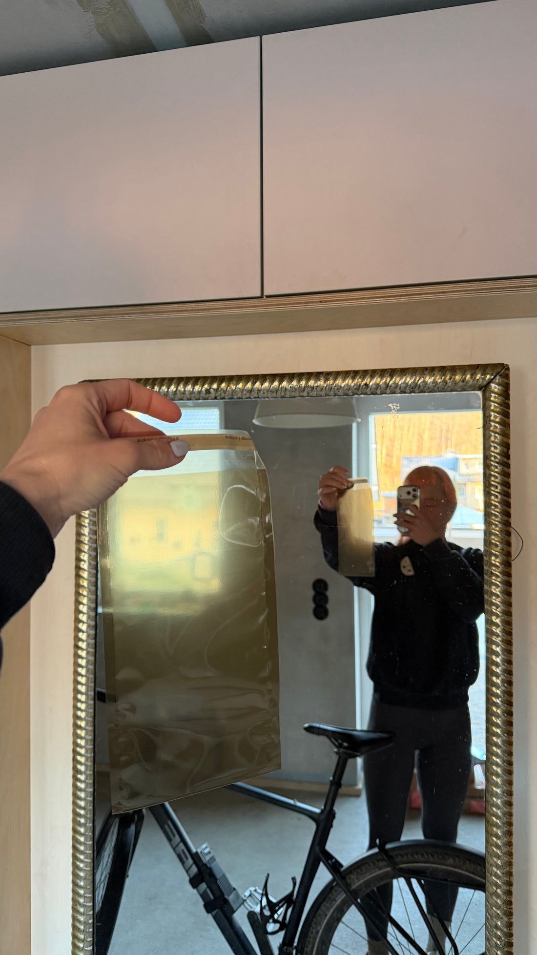 Snooploop Briefumschlag gold transluzent