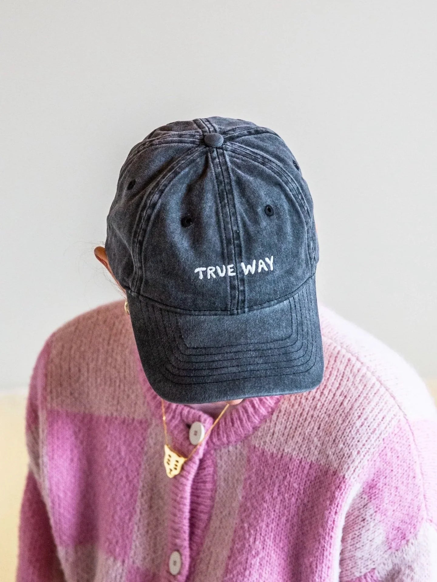 true way- cap, unisex - Frau Gold
