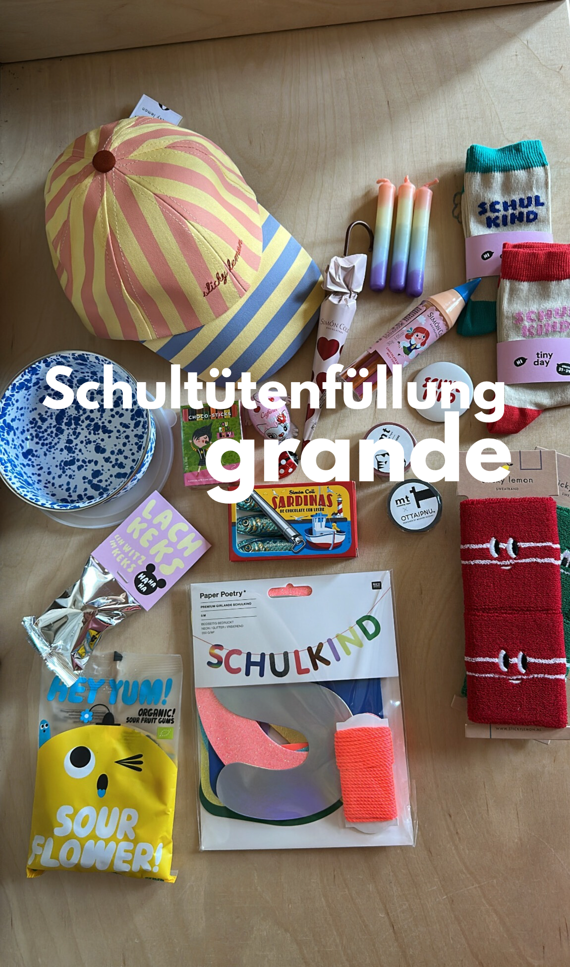 Schultütenfüllung Grande