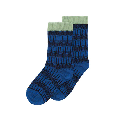 Wollsocken Bauhaus - Cobalt