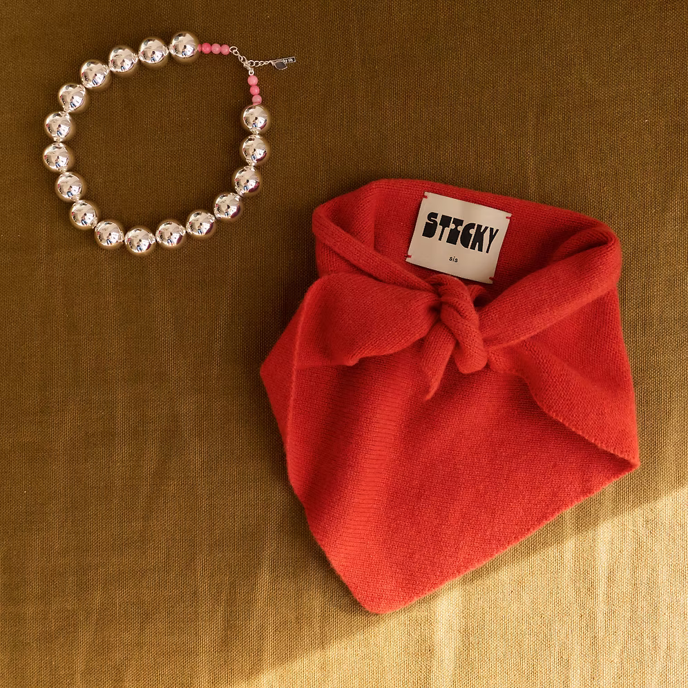 The Sticky Sis Club Triangle Scarf