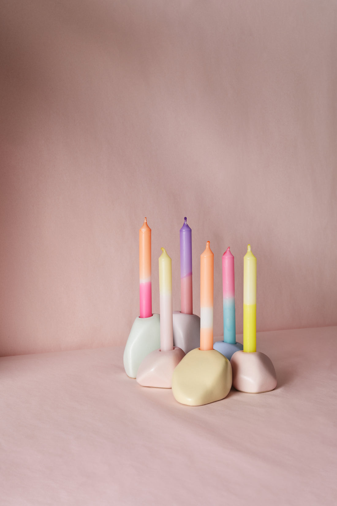 Bougies d’anniversaire « Confettis » - une phrase de huit pièces