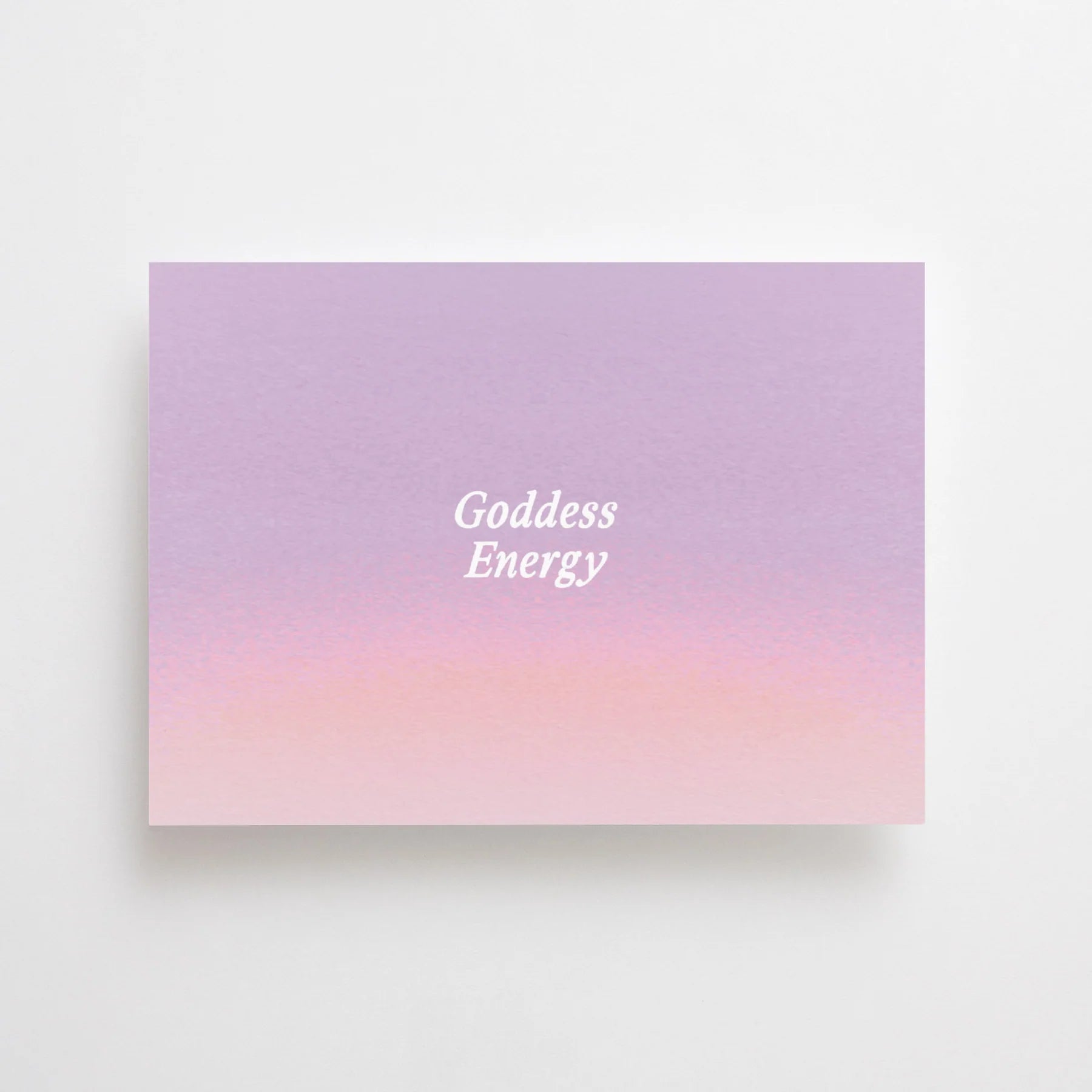 goddess energy – Postkarte
