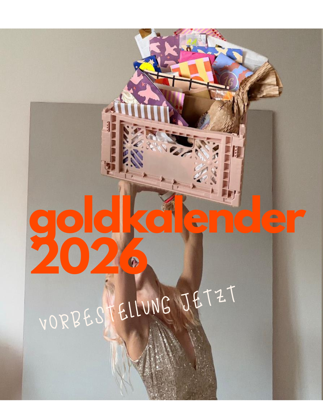 Vorbestellung Adventskalender Gold 2026