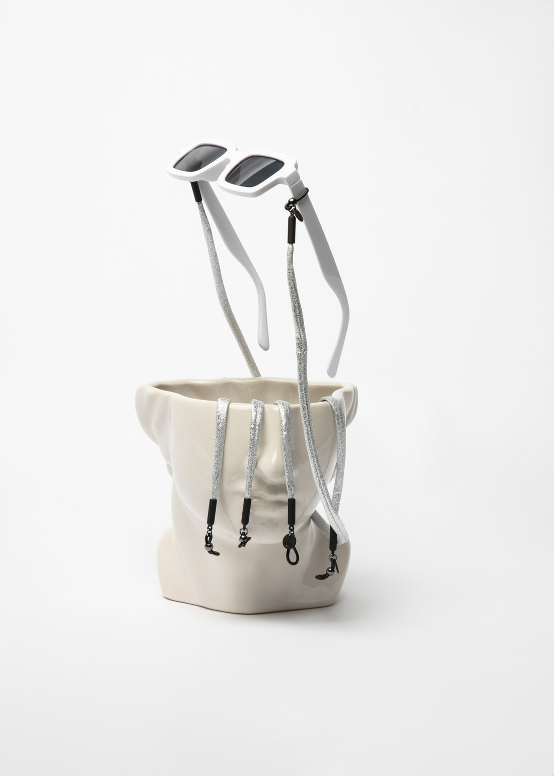 Brillenkette Manhatten Silver - Frau Gold