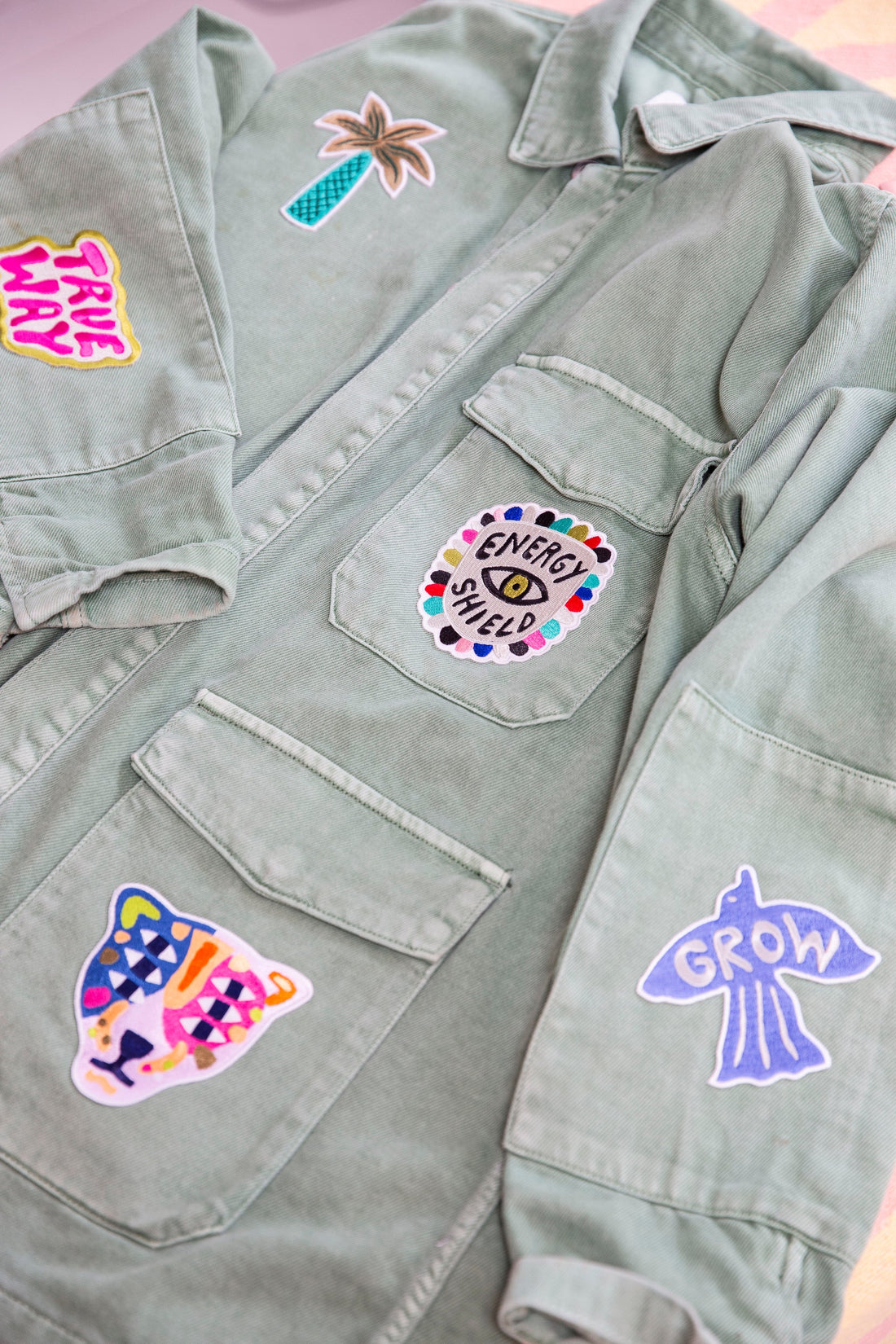 Patch- True Way - Frau Gold