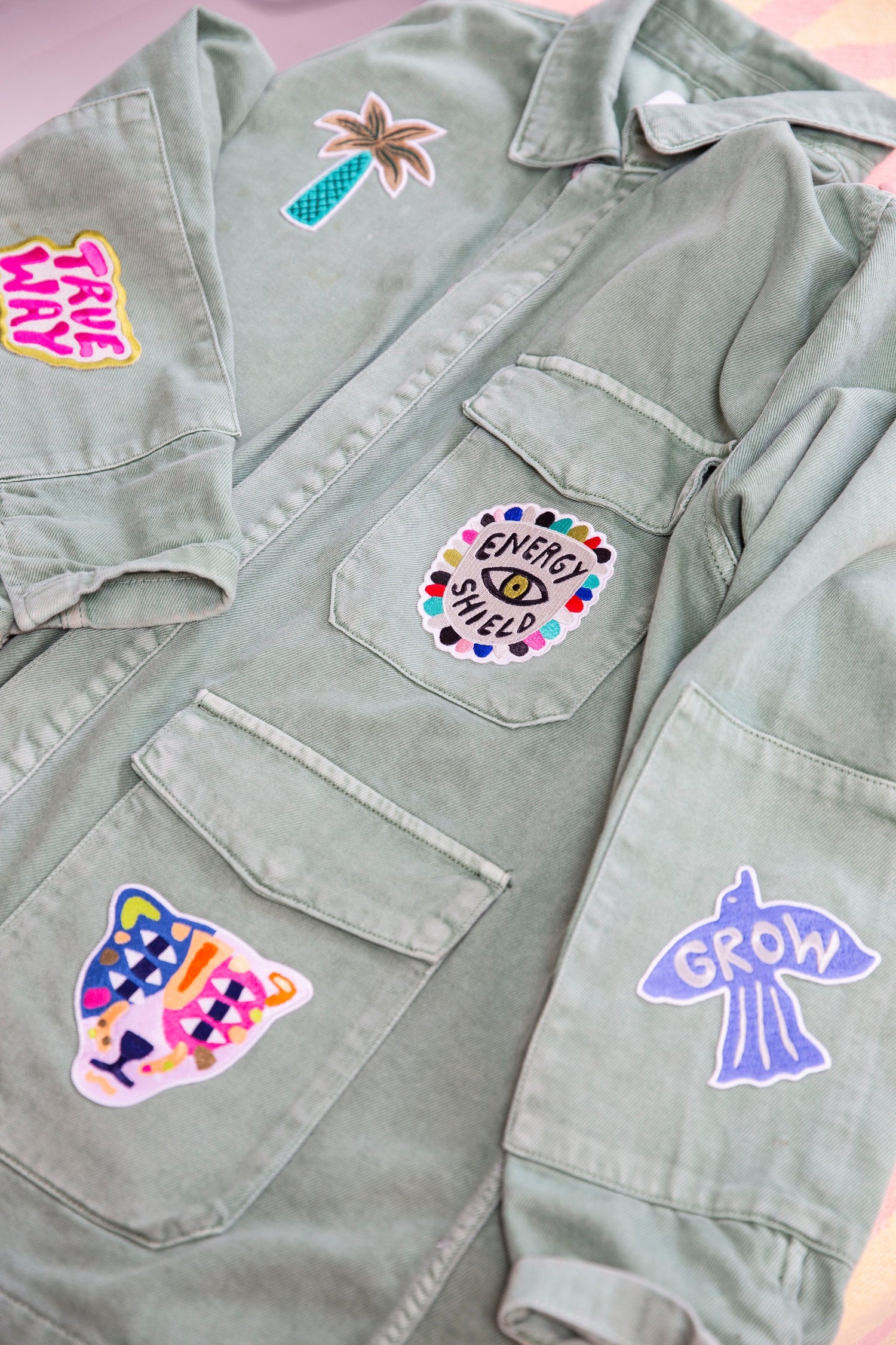 Patch- True Way - Frau Gold