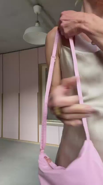 Cross body bag - pink dolphin