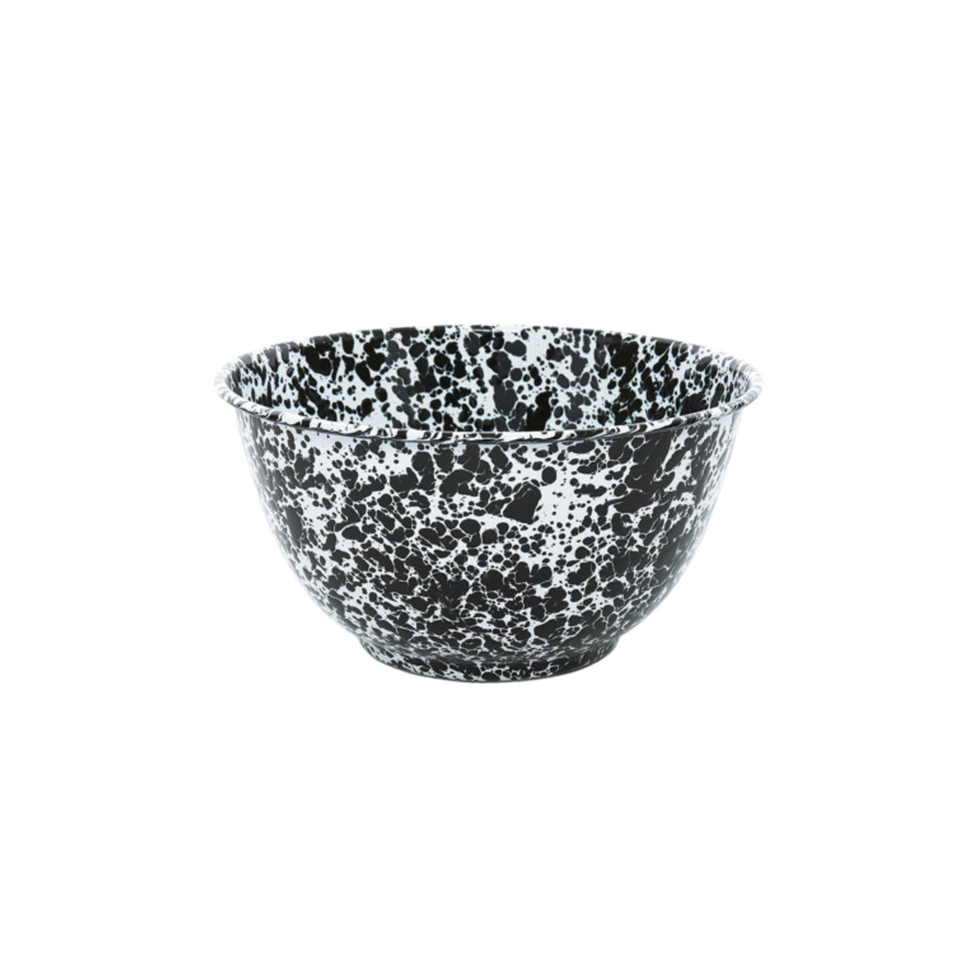 große Salatschüssel Emaille Splash Blue