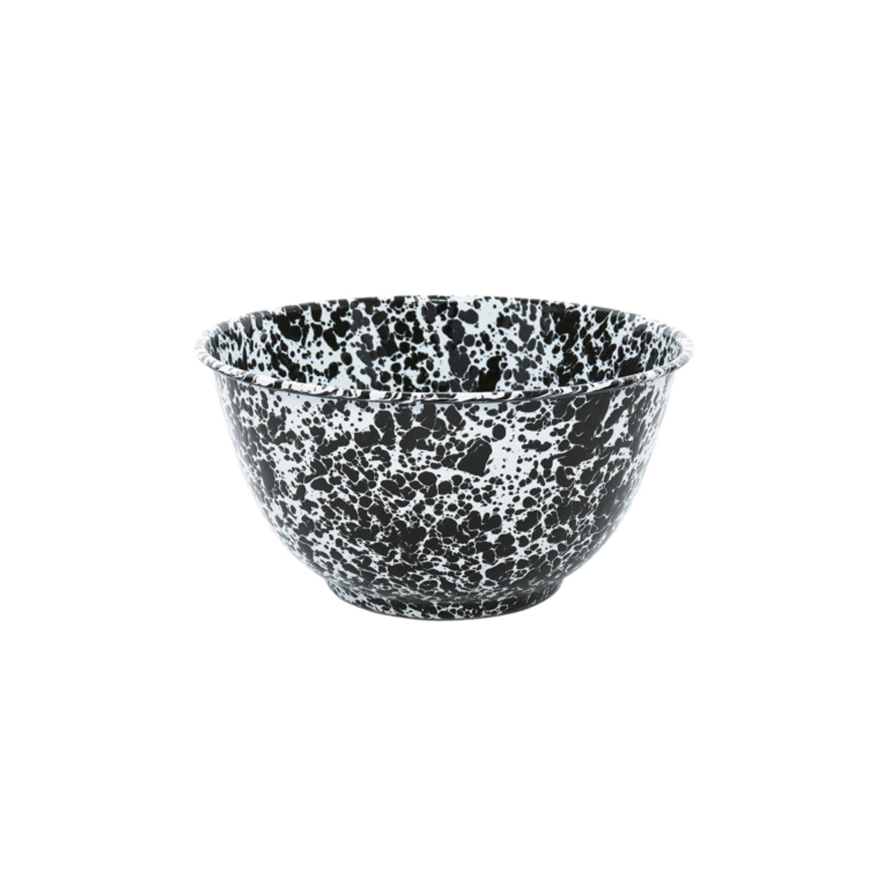 große Salatschüssel Emaille Splash Blue