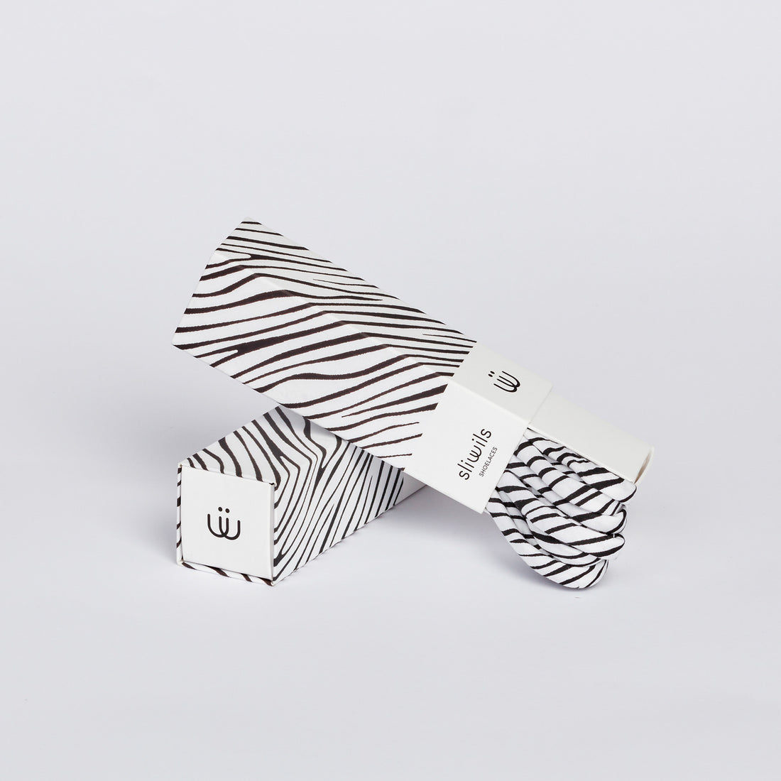 Schuhbändel Zebra