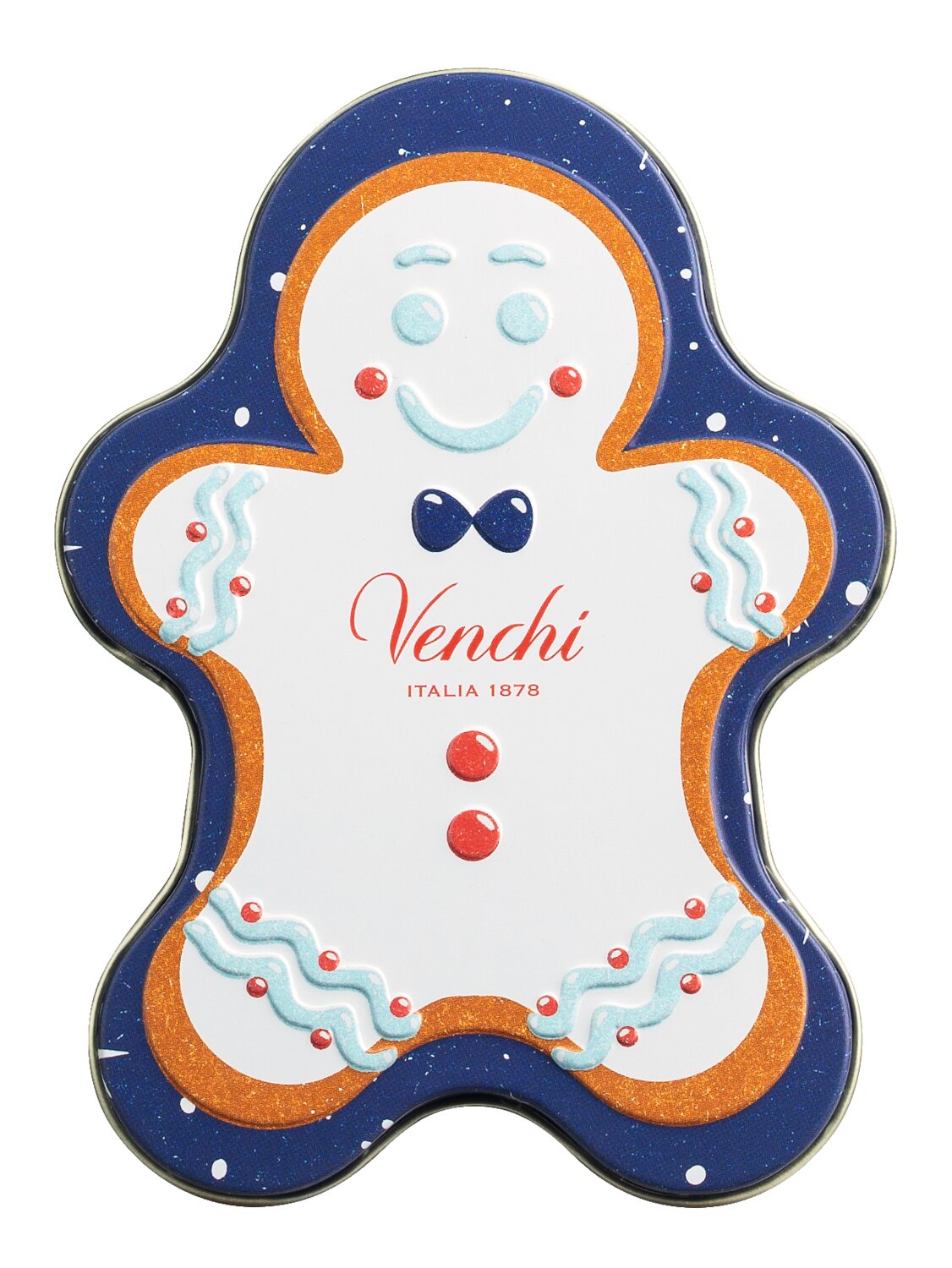 Pralinen-Lebkuchenmännchen in Blechdose – Venchi